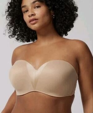 Soma Stunning Starlet Strapless Bra Beige Nude 40G